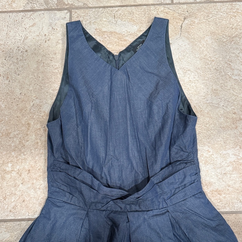 Kate Spade Saturday Navy Blue Sleeveless Dress Size 2 - Picture 3 of 8